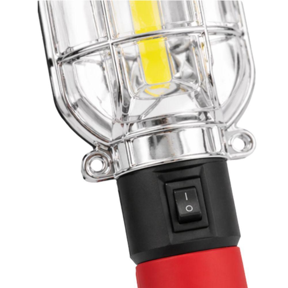  lampada led portatile da lavoro ricaricabile con base magnetica e gancio 360° luce officina alta luminosità - foto 3