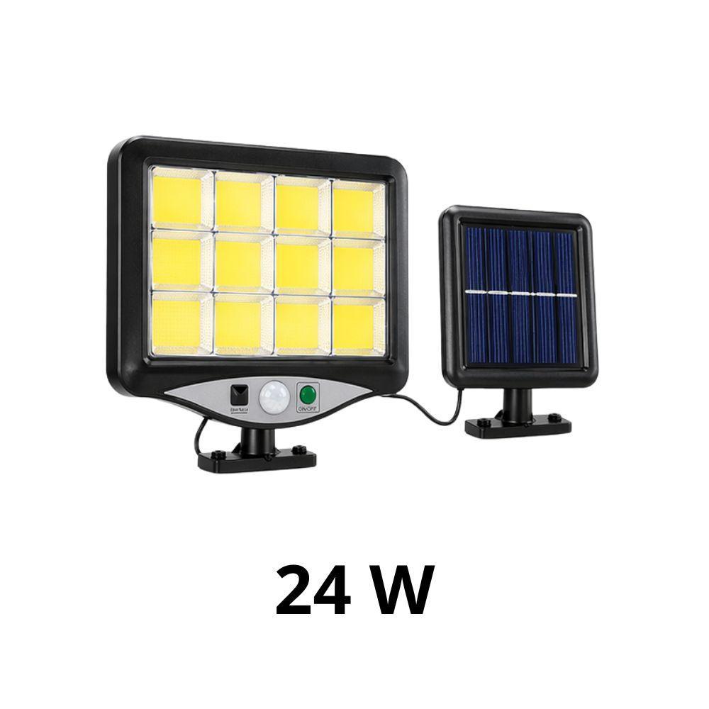  lampada solare led da parete con telecomando pannello esterno - foto 5