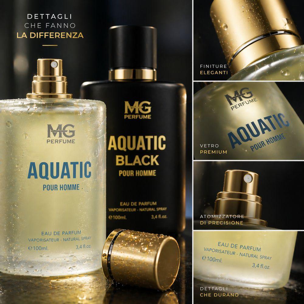  profumo uomo aquatic eau de parfum 100ml fragranza fresca e intensa - foto 2