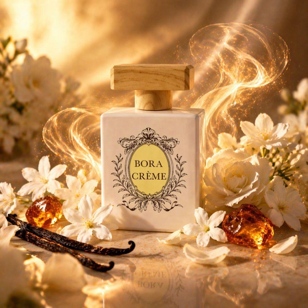  bora crème eau de parfum 100ml  fragranza elegante e avvolgente con note floreali e ambrate - foto 5