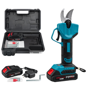 Cesoia elettrica a batteria 48v con motore brushless pe...