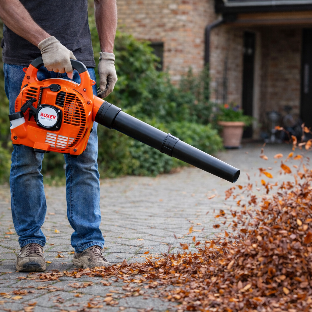  soffiatore a scoppio professionale boxer bx-3241 motore potente alta velocita aria per foglie giardino pulizia esterna - foto 2