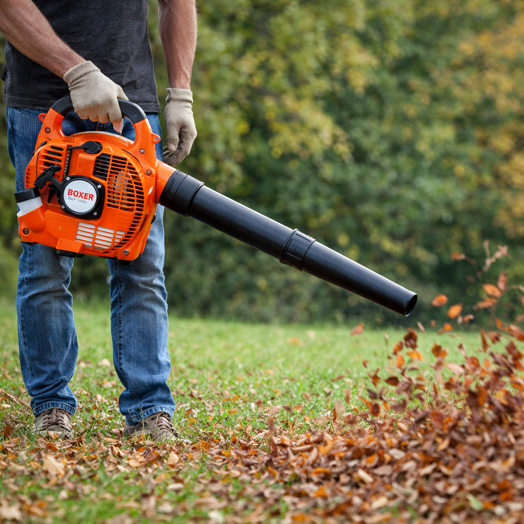  soffiatore a scoppio professionale boxer bx-3241 motore potente alta velocita aria per foglie giardino pulizia esterna - foto 4