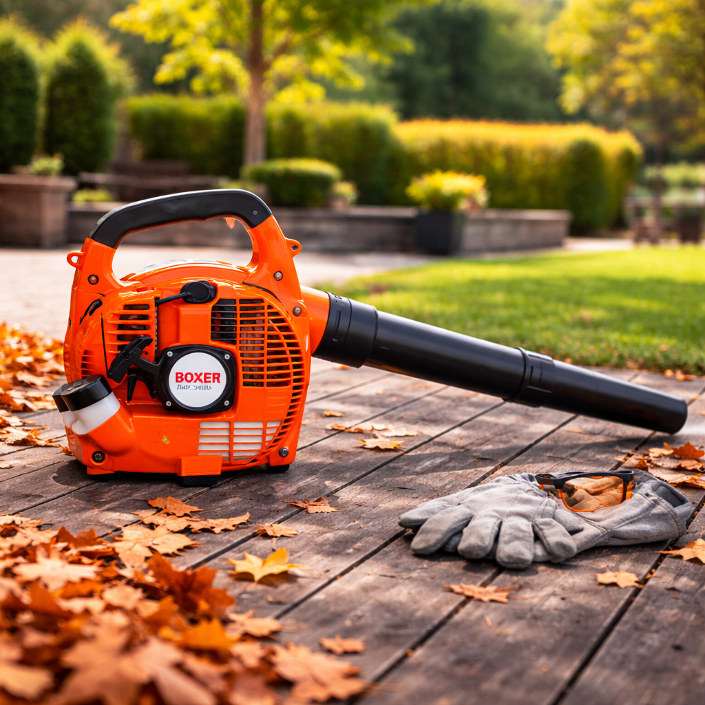  soffiatore a scoppio professionale boxer bx-3241 motore potente alta velocita aria per foglie giardino pulizia esterna - foto 5