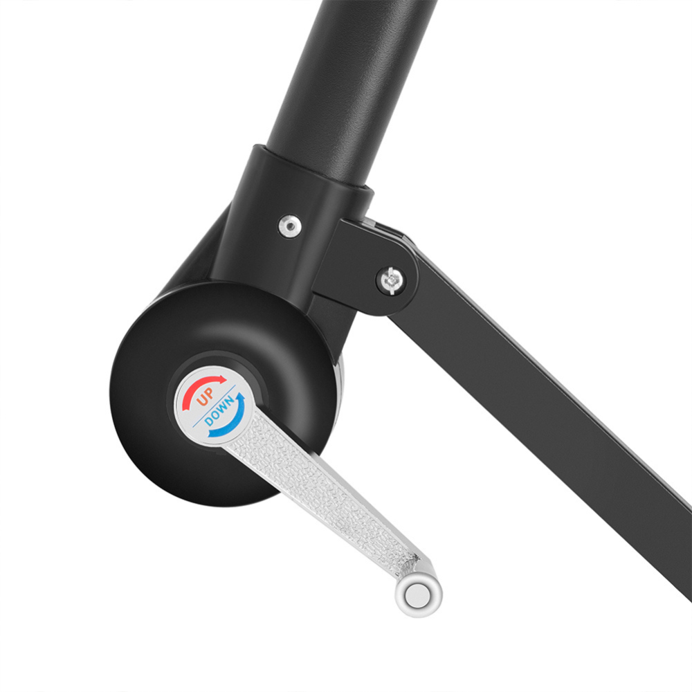  ombrellone giardino 3mt con luce led solare palo decentrato con carrucola - foto 5