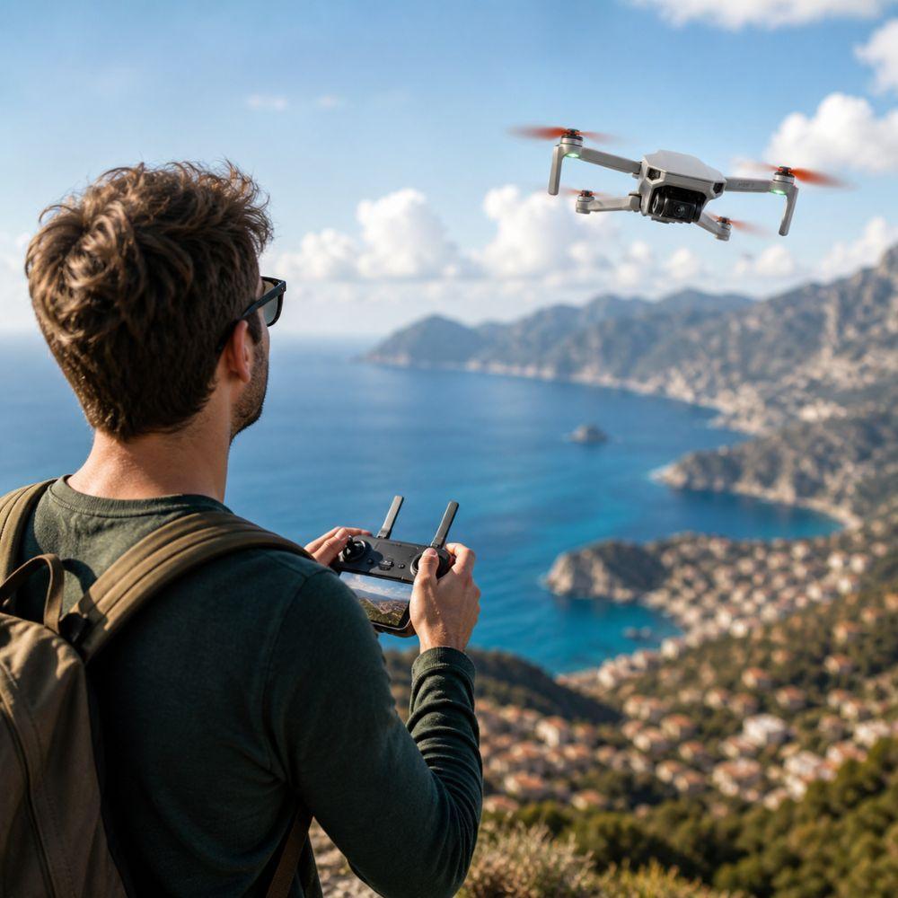  drone pieghevole con telecamera hd – mini drone compatto con controllo facile e alta stabilità - foto 3