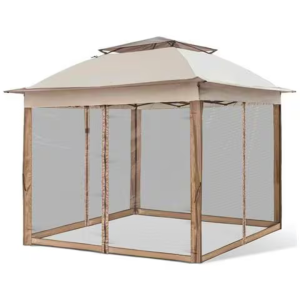 Gazebo richiudibile 3x3 m salvaspazio con zanzariere, p...