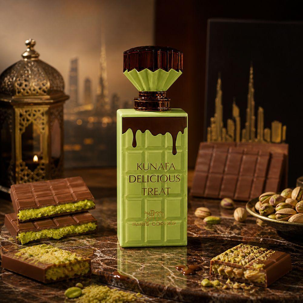  profumo kunafa delicious treat 100ml fragranza dolce orientale intensa e avvolgente - foto 4