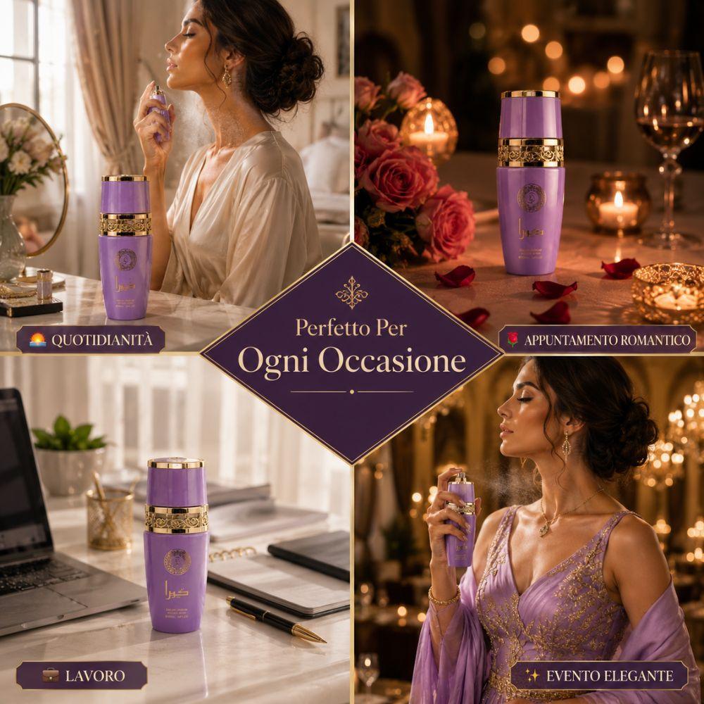  kyra eau de parfum 100ml  profumo donna elegante orientale con note floreali e avvolgenti - foto 4