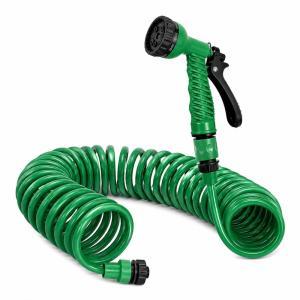 Kit tubo irrigazione a spirale 10 metri con pistola multifunzione