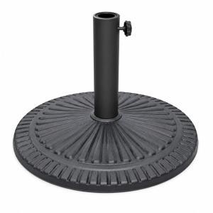 Base ombrellone rotonda 15kg decorativa effetto ghisa s...