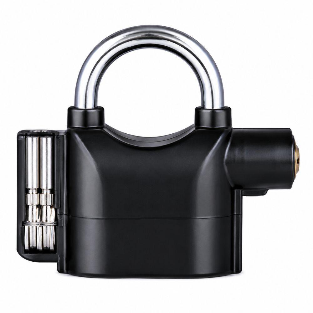  lucchetto allarmato antifurto 70mm con allarme sonoro per moto bici garage cancello - foto 1