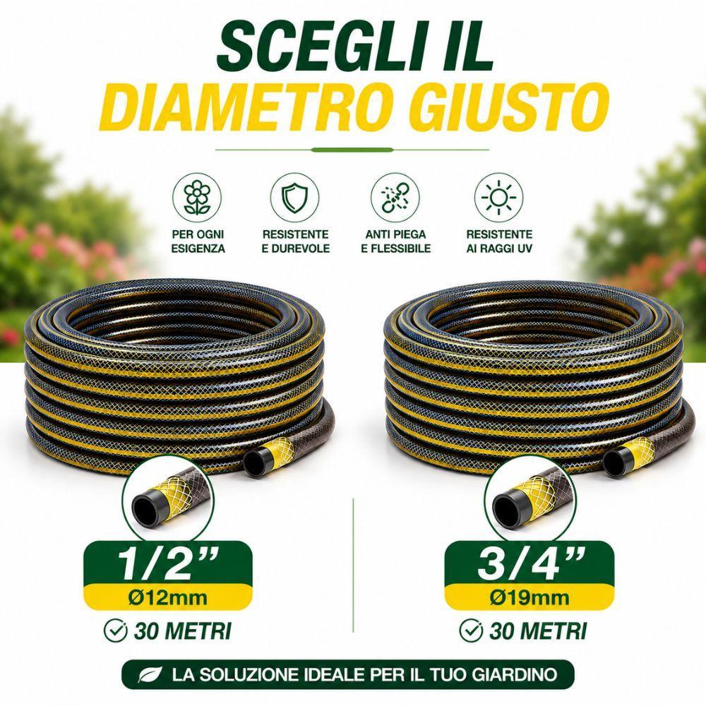  tubo da giardino premium 4 strati 30 metri - foto 2