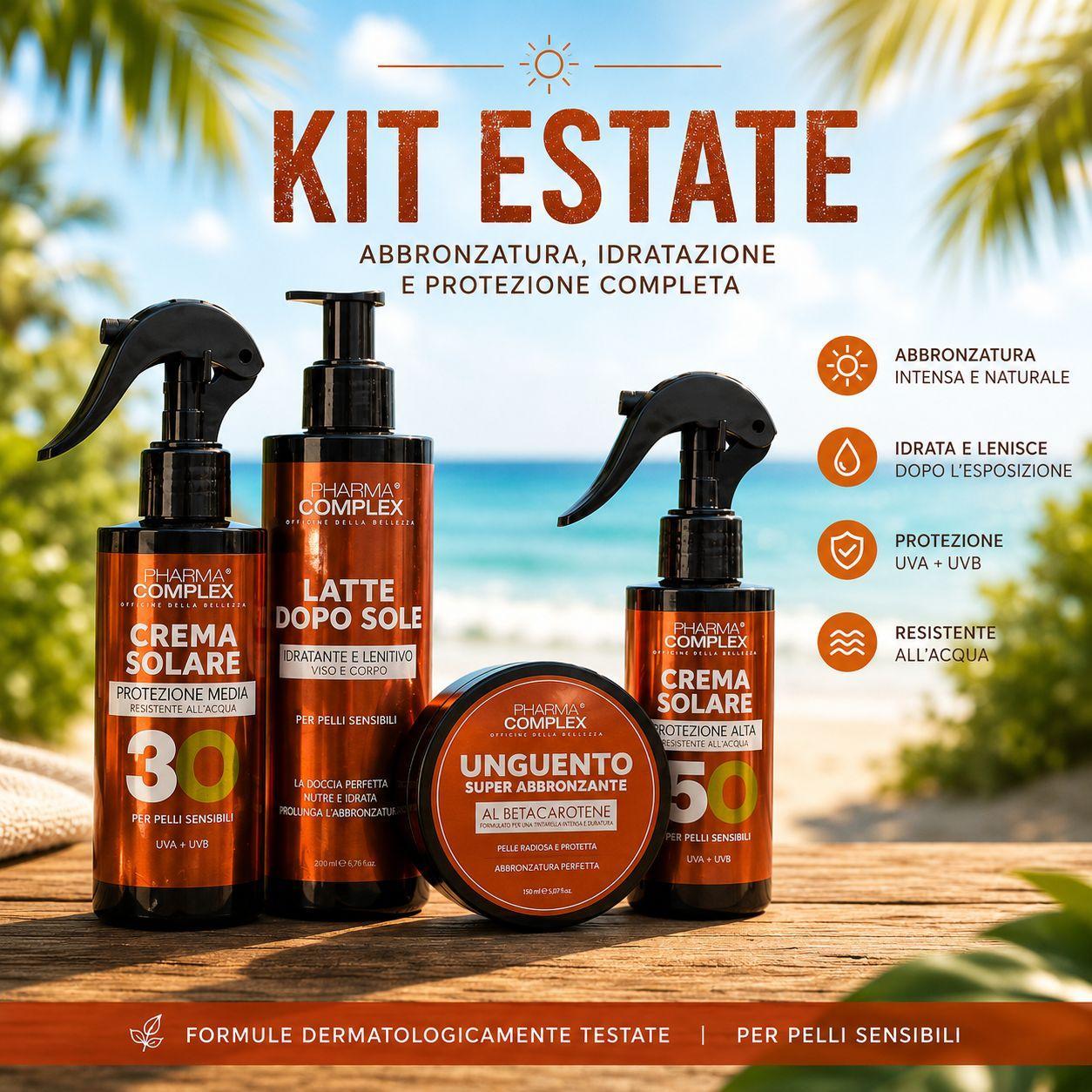  kit benessere estate con trattamenti solari e cura della persona - foto 2