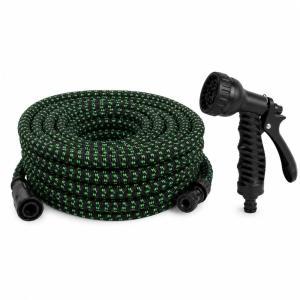 Tubo estensibile da giardino 15 metri con pistola multi...