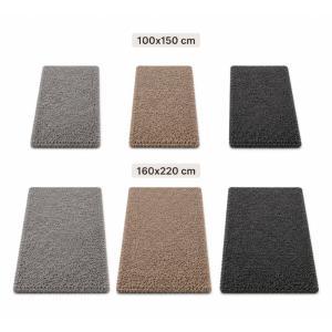 Tappeto shaggy morbido moderno, comfort in ogni ambiente