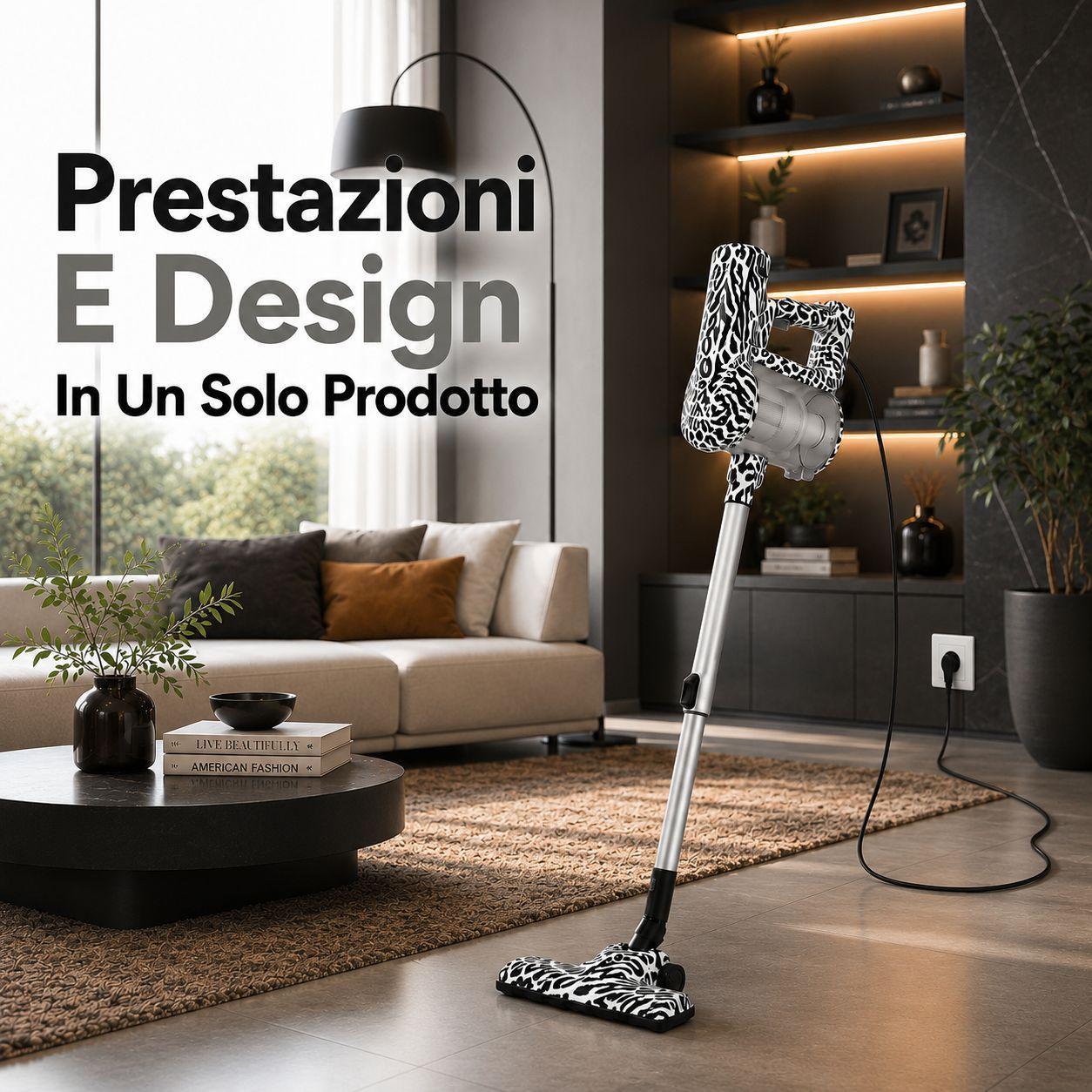  aspirapolvere con filo verticale moderno 4 fantasie animalier - foto 5