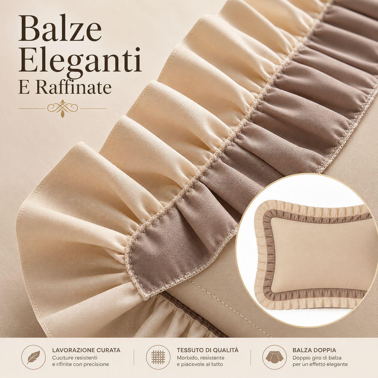 coppia federe con doppia balza eleganti 50×80 cm - foto 4 coppia federe con doppia balza eleganti 50×80 cm - foto 4
