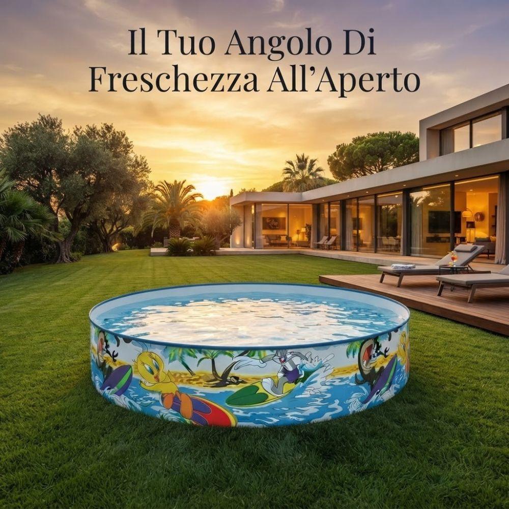  piscina fuori terra per giardino, terrazzo e spazi esterni - foto 3