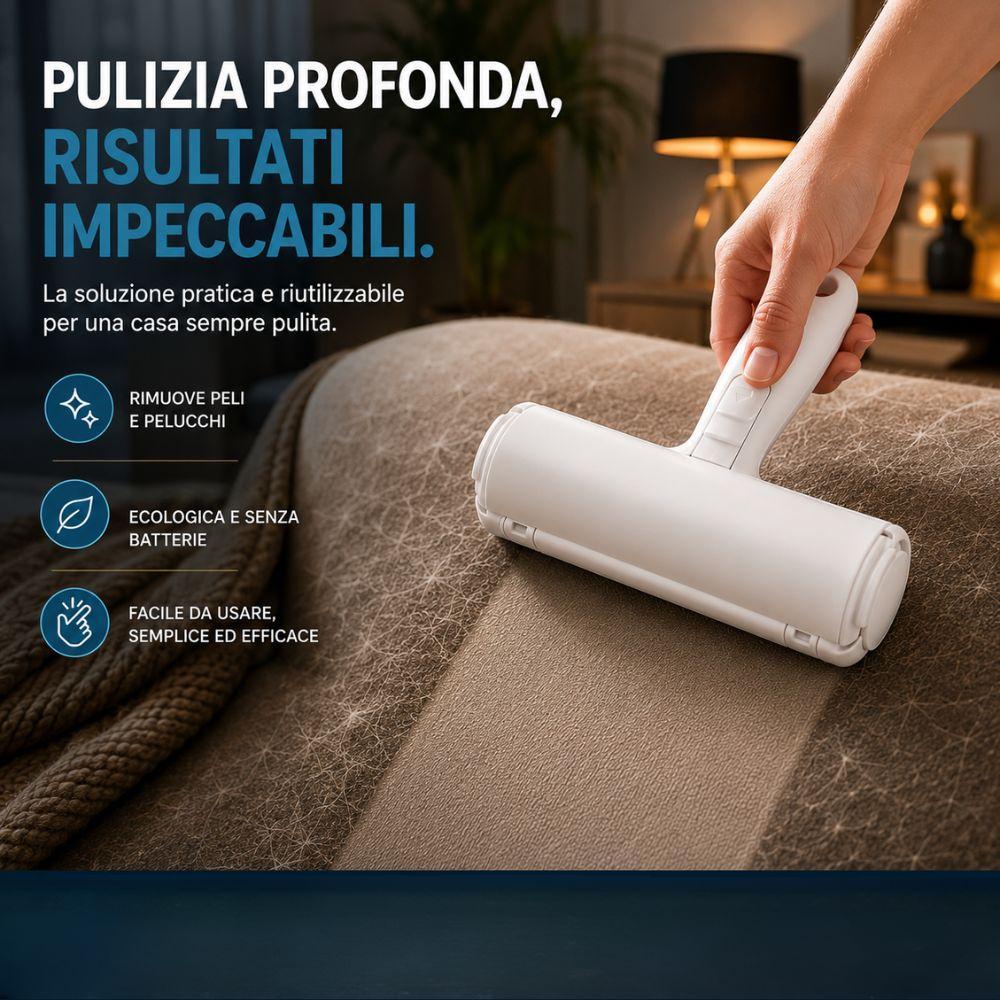  spazzola togli peli riutilizzabile per divani, vestiti e tappeti - foto 4