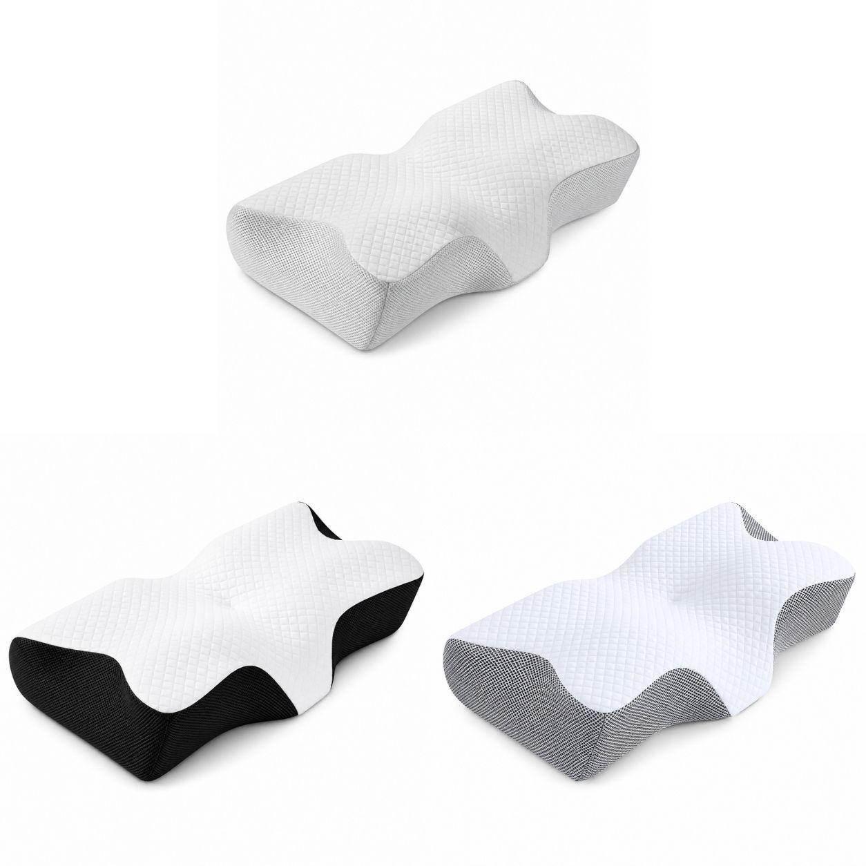 cuscino ergonomico memory foam 60x40 cm per cervicale - foto 1 cuscino ergonomico memory foam 60x40 cm per cervicale - foto 1