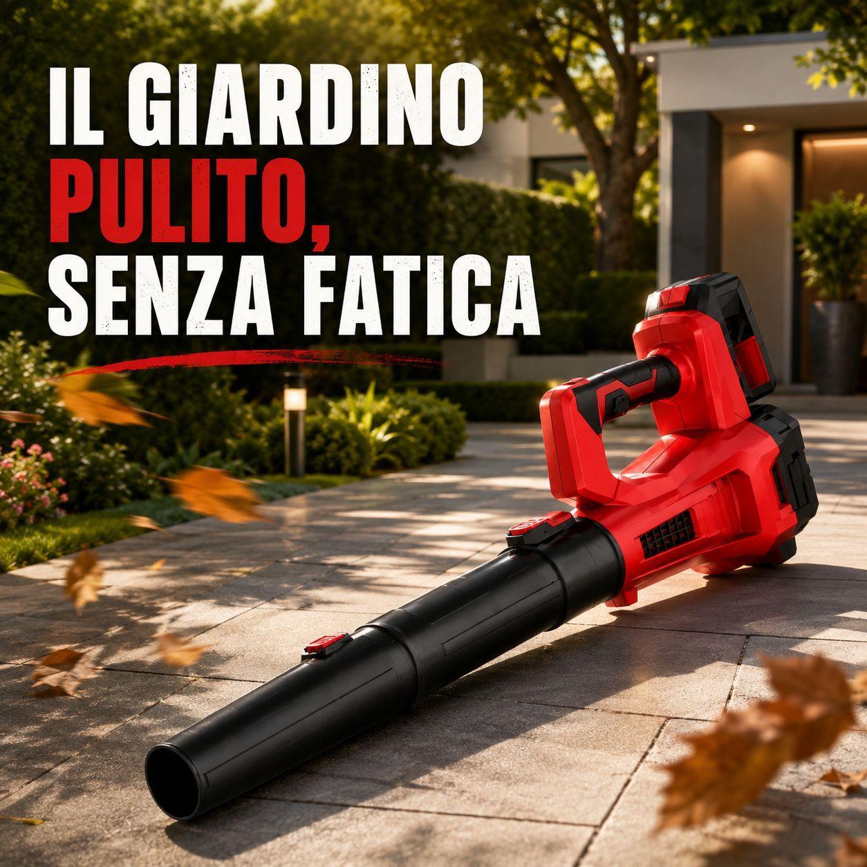 soffiatore di foglie senza fili 6 velocità regolabili - foto 5 soffiatore di foglie senza fili 6 velocità regolabili - foto 5