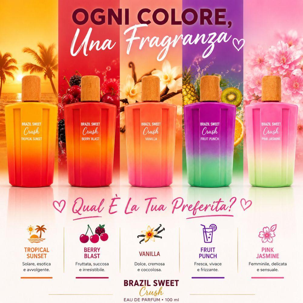 brazil sweet crush eau de parfum donna 100 ml - foto 5 brazil sweet crush eau de parfum donna 100 ml - foto 5