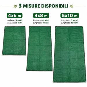 Telo antispina per raccolta olive  rete verde resistent...