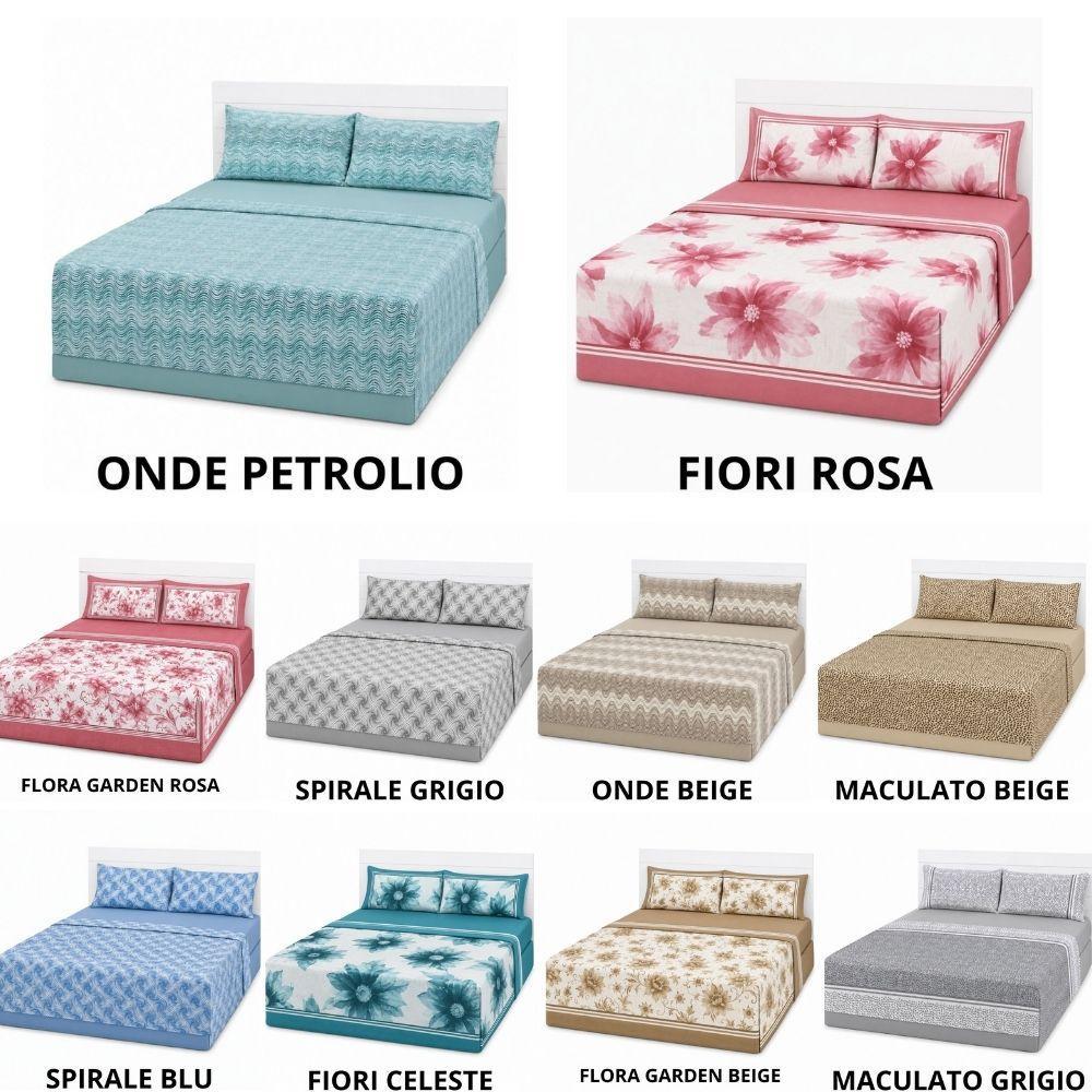 completo letto matrimoniale lenzuola con federe coordinate - foto 1 completo letto matrimoniale lenzuola con federe coordinate - foto 1