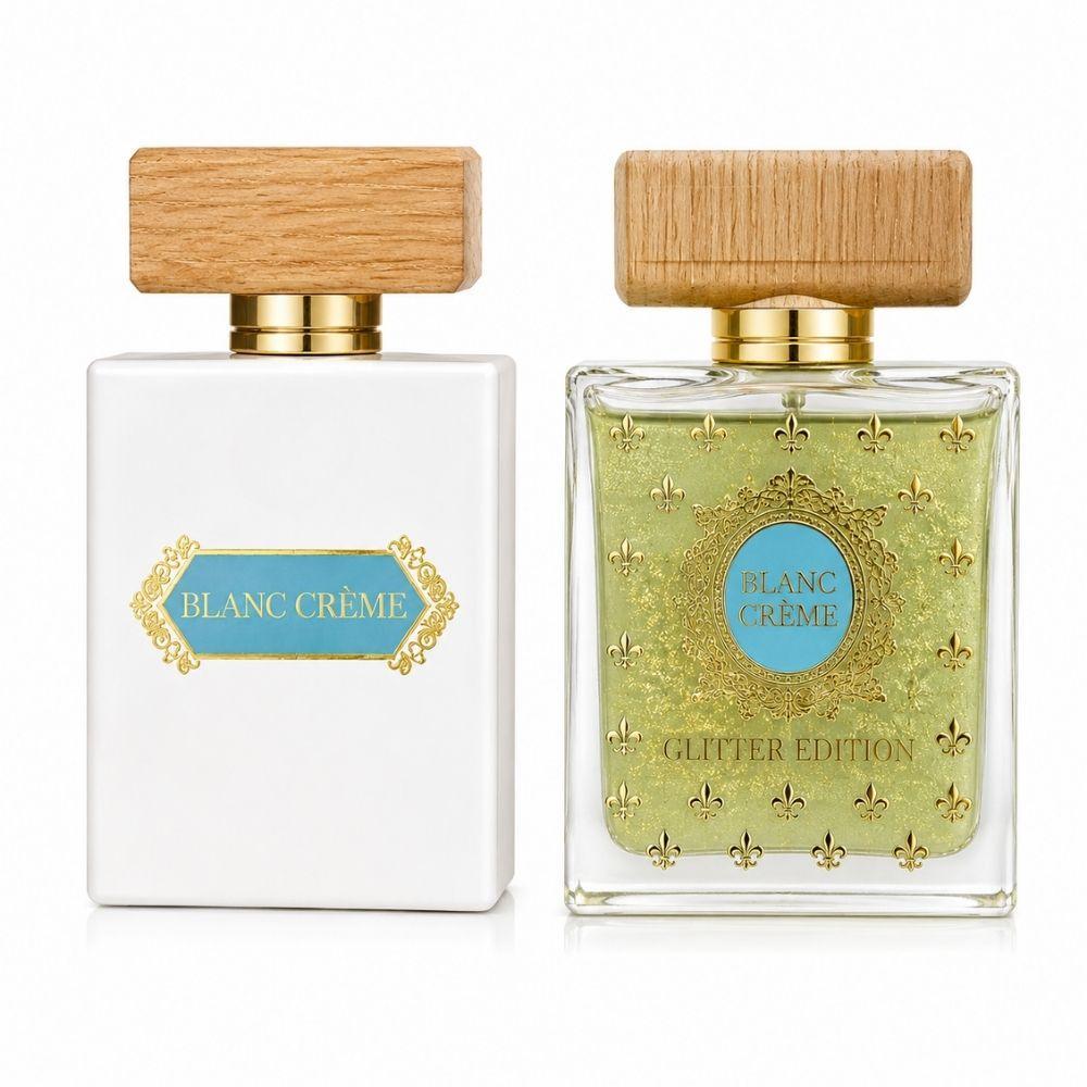  profumo blanc creme eau de parfum 100 ml, classica e glitter edition - foto 1