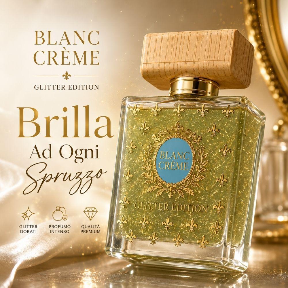  profumo blanc creme eau de parfum 100 ml, classica e glitter edition - foto 2