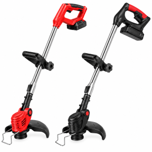 Decespugliatore  800w tagliabordi senza fili asta regol...
