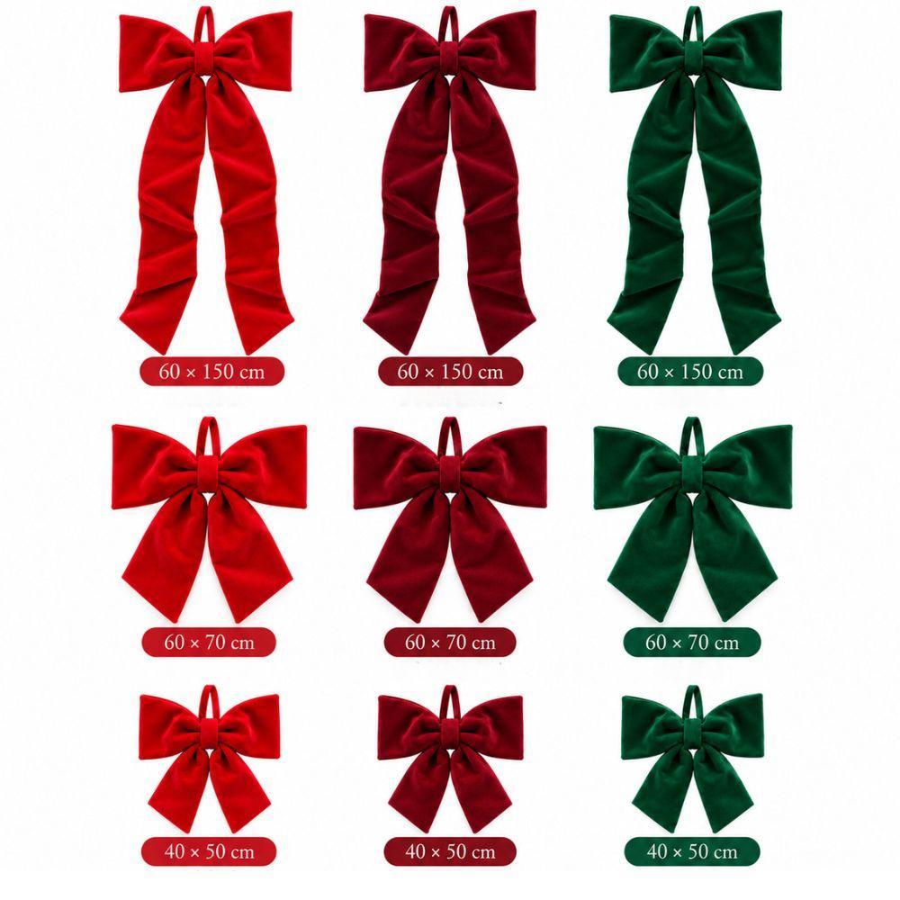 fiocco natalizio decorativo da appendere 40x50 60x70 60x150 cm - foto 1 fiocco natalizio decorativo da appendere 40x50 60x70 60x150 cm - foto 1